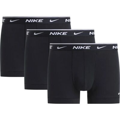Nike Boxers Nq00ke128 Trunk 3 Unità Black / Black / Black S Nike Boxers Nq00ke128 Trunk 3 Unità Black / Black / Black S
