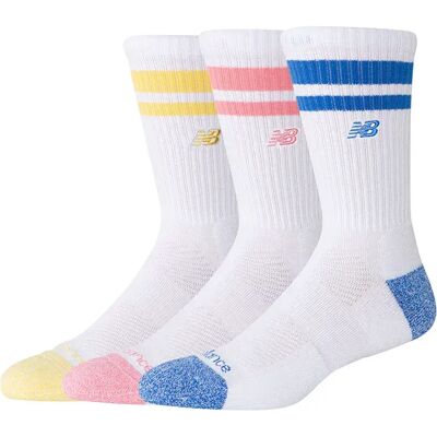 New Balance Calzini Active Lifestyle Striped 3 Paia Blue EU 47-50 New Balance Calzini Active Lifestyle Striped 3 Paia Blue EU 47-50