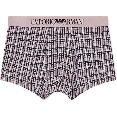 Emporio Armani Boxers Em000232_af18885 Trunk Iron Check XL Emporio Armani Boxers Em000232_af18885 Trunk Iron Check XL