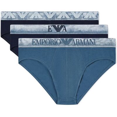 Emporio Armani Slip Em000258_af18886 3 Unità ArBlu / Orion / Ar.Blu M Emporio Armani Slip Em000258_af18886 3 Unità ArBlu / Orion / Ar.Blu M