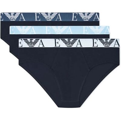 Emporio Armani Slip Em000258_af20668 3 Unità Ar.Blu / Ar.Blu / Ar.Blu L Emporio Armani Slip Em000258_af20668 3 Unità Ar.Blu / Ar.Blu / Ar.Blu L