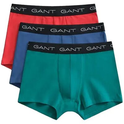 Gant Boxers 902613003 Trunk 3 Unità Aqua Blue S Gant Boxers 902613003 Trunk 3 Unità Aqua Blue S