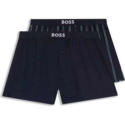 Boss Pantaloncini Del Pigiama 50535781 2 Unità Dark Blue M Boss Pantaloncini Del Pigiama 50535781 2 Unità Dark Blue M