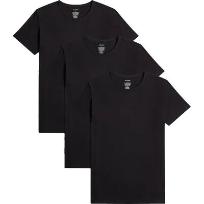 G-star Maglietta Intima Tecnica A Maniche Corte D2956-01 3 Unità Black S G-star Maglietta Intima Tecnica A Maniche Corte D2956-01 3 Unità Black S