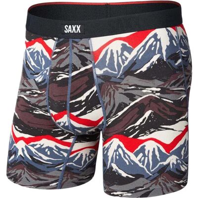 Saxx Underwear Boxers Vibe Xtra Brief Fly Mountain Top-Blue S Saxx Underwear Boxers Vibe Xtra Brief Fly Mountain Top-Blue S