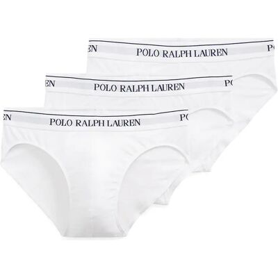 Polo Ralph Lauren Slip 7183588 3 Unità White / White / White XL Polo Ralph Lauren Slip 7183588 3 Unità White / White / White XL