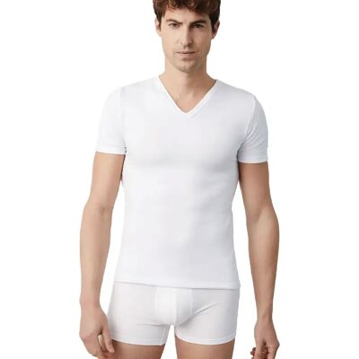Ysabel Mora Maglietta termica a V - Thermal shirt Ysabel Mora Maglietta termica a V - Thermal shirt