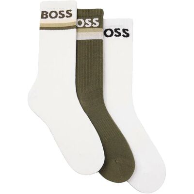 Boss Calzini Corti Piquet Stripe Vi 10280335 3 Paia Open Miscellaneous 961 EU 40-46 Boss Calzini Corti Piquet Stripe Vi 10280335 3 Paia Open Miscellaneous 961 EU 40-46