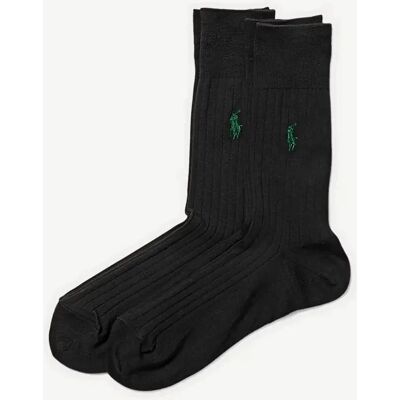Polo Ralph Lauren Calzini Crew 9655209 2 Paia Black EU 43-46 Polo Ralph Lauren Calzini Crew 9655209 2 Paia Black EU 43-46