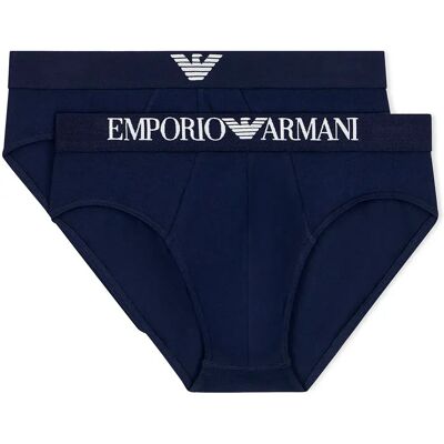 Emporio Armani Slip Em000251_af25017 2 Unità Navy M Emporio Armani Slip Em000251_af25017 2 Unità Navy M