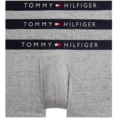Tommy Hilfiger Boxers Um0um03900 Trunk 3 Unità Grey Heather / Grey Heather / Grey Heather 2XL Tommy Hilfiger Boxers Um0um03900 Trunk 3 Unità Grey Heather / Grey Heather / Grey Heather 2XL
