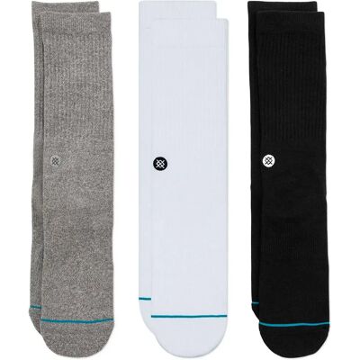 Stance Calzini Icon 3 Paia Multicolor EU 47-50 Stance Calzini Icon 3 Paia Multicolor EU 47-50