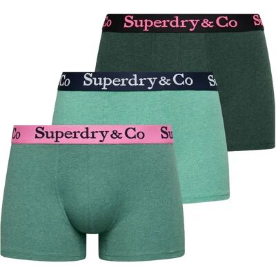 Superdry Boxers M311081a Trunk 3 Unità Forest Marl / Grn Marl / Grn Grit L Superdry Boxers M311081a Trunk 3 Unità Forest Marl / Grn Marl / Grn Grit L