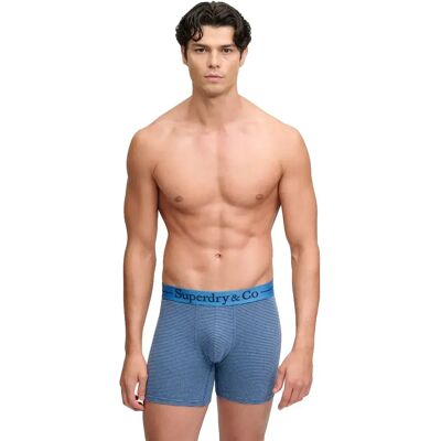 Superdry Boxers M311081a Trunk 3 Unità Navy / Navy / Navy S Superdry Boxers M311081a Trunk 3 Unità Navy / Navy / Navy S