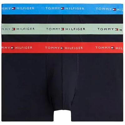 Tommy Hilfiger Boxers Um0um03890 Trunk 3 Unità Navy Blue / Blue Spell / Terra Red / Minty Grey M Tommy Hilfiger Boxers Um0um03890 Trunk 3 Unità Navy Blue / Blue Spell / Terra Red / Minty Grey M