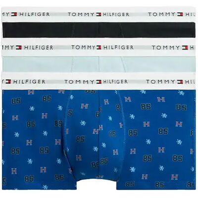 Tommy Hilfiger Boxers Um0um03891 Trunk 3 Unità Navy Blue / Sky Blue / Op Blue Varsity AOP S Tommy Hilfiger Boxers Um0um03891 Trunk 3 Unità Navy Blue / Sky Blue / Op Blue Varsity AOP S