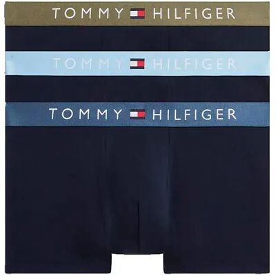 Tommy Hilfiger Boxers Um0um03908 Trunk 3 Unità Navy Blue / Util Olive / Chamb Blue / Aegean Sea S Tommy Hilfiger Boxers Um0um03908 Trunk 3 Unità Navy Blue / Util Olive / Chamb Blue / Aegean Sea S
