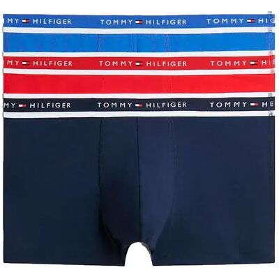 Tommy Hilfiger Boxers Um0um03981 Trunk 3 Unità Carbon Navy / Noble Blue / Medium Red M Tommy Hilfiger Boxers Um0um03981 Trunk 3 Unità Carbon Navy / Noble Blue / Medium Red M