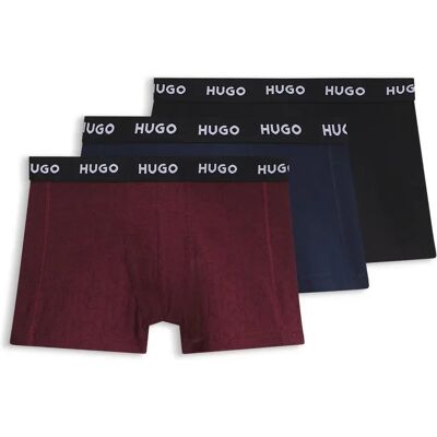 Hugo Boxers Design 10267989 Trunk Red 3 Unità Dark Red 2XL Hugo Boxers Design 10267989 Trunk Red 3 Unità Dark Red 2XL