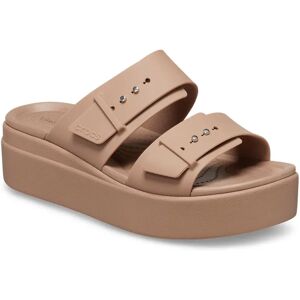Crocs Sandali Brooklyn Lowwedge Latte EU 39-40 Crocs Sandali Brooklyn Lowwedge Latte EU 39-40