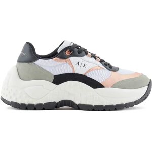 Armani Exchange Sneaker Xdx171-xv898 Grey / Rose EU 36 Armani Exchange Sneaker Xdx171-xv898 Grey / Rose EU 36