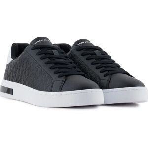 Armani Exchange Sneaker Xm00010-af11916 Black / Optical White EU 42 Armani Exchange Sneaker Xm00010-af11916 Black / Optical White EU 42