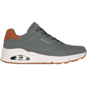 Skechers Sneaker Uno Dusty Olive / Durabuck / Chestnut Suede / Mesh EU 45 Skechers Sneaker Uno Dusty Olive / Durabuck / Chestnut Suede / Mesh EU 45