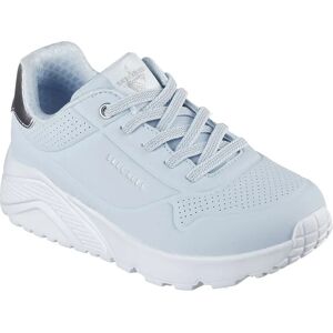 Skechers Sneaker Uno Lite Metallic Mode Light Blue Synthetic / Silver Trim EU 28 1/2 Skechers Sneaker Uno Lite Metallic Mode Light Blue Synthetic / Silver Trim EU 28 1/2
