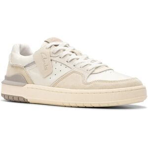 Clarks Shoes Sneaker Courtlite2 Lo Off White Suede EU 42 1/2 Clarks Shoes Sneaker Courtlite2 Lo Off White Suede EU 42 1/2