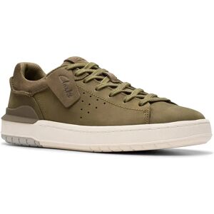 Clarks Shoes Sneaker Courtlite2 Run Olive Nubuck EU 46 Clarks Shoes Sneaker Courtlite2 Run Olive Nubuck EU 46