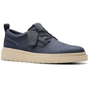 Clarks Shoes Sneaker Polden Lace Navy Leather EU 43 Clarks Shoes Sneaker Polden Lace Navy Leather EU 43