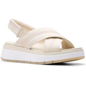Clarks Shoes Sandali Tuscan Cross Cream Leather EU 38 Clarks Shoes Sandali Tuscan Cross Cream Leather EU 38