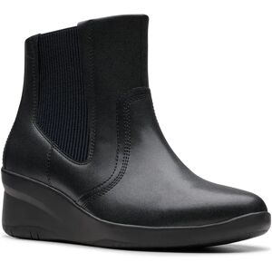 Clarks Shoes Stivali Suttyn Rae Black Leather EU 36 Clarks Shoes Stivali Suttyn Rae Black Leather EU 36