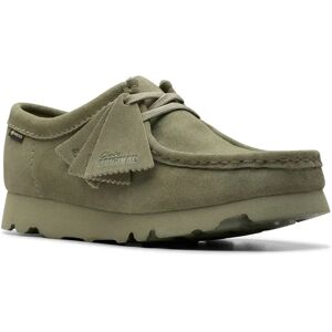 Clarks Shoes Mocassini Da Barca Wallabee Gore-tex® Khaki / Green Suede EU 37 1/2 Clarks Shoes Mocassini Da Barca Wallabee Gore-tex® Khaki / Green Suede EU 37 1/2