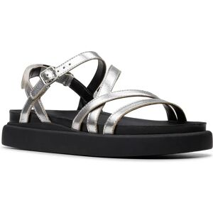 Clarks Shoes Sandali Aristella Rose Silver Metallic EU 39 Clarks Shoes Sandali Aristella Rose Silver Metallic EU 39