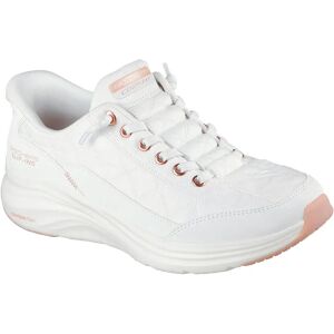 Skechers Sneaker Contour Foam Golden Hour White Mesh / Duraleather / Rose Gold Trim EU 41 Skechers Sneaker Contour Foam Golden Hour White Mesh / Duraleather / Rose Gold Trim EU 41
