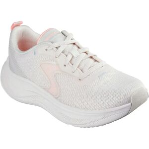 Skechers Sneaker Skech Cloude Natural Mesh / Synthetic / Pink Trim EU 38 Skechers Sneaker Skech Cloude Natural Mesh / Synthetic / Pink Trim EU 38