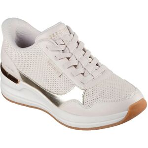 Skechers Sneaker Billion 2 Natural Duraleather / Gold Trim EU 39 Skechers Sneaker Billion 2 Natural Duraleather / Gold Trim EU 39