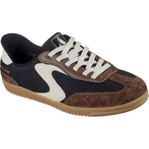 Skechers Sneaker Hotshot Black Nylon / Brown Leather / Trim EU 39 Skechers Sneaker Hotshot Black Nylon / Brown Leather / Trim EU 39