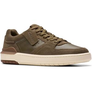 Clarks Shoes Sneaker Courtlite 2 Lo Khaki Suede EU 41 Clarks Shoes Sneaker Courtlite 2 Lo Khaki Suede EU 41