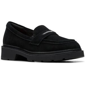 Clarks Shoes Mocassini Lauryl Step Black Suede EU 39 Clarks Shoes Mocassini Lauryl Step Black Suede EU 39