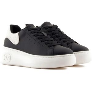 Armani Exchange Sneaker Xw00219_af19528 Black / Off White EU 39 Armani Exchange Sneaker Xw00219_af19528 Black / Off White EU 39