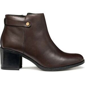 Geox Stivaletti Con Tacco New Asheel Dark Brown EU 36 1/2 Geox Stivaletti Con Tacco New Asheel Dark Brown EU 36 1/2