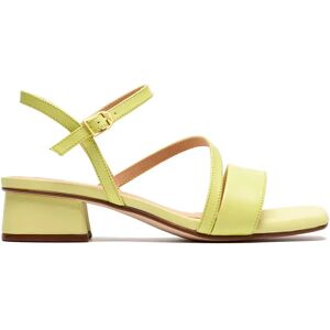 Clarks Shoes Sandali Con Tacco Serina35 Strap Lime Leather EU 37 1/2 Clarks Shoes Sandali Con Tacco Serina35 Strap Lime Leather EU 37 1/2