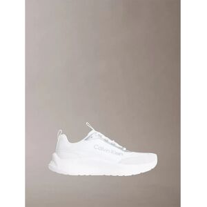 Calvin Klein Sneaker Light Eva Runner Nyl-sue Bright White / Silver EU 36 Calvin Klein Sneaker Light Eva Runner Nyl-sue Bright White / Silver EU 36