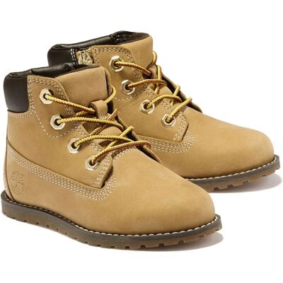 Timberland Stivali Per Bambini Piccoli Pokey Pine 6´´ With Side Zip Wheat Nubuck EU 29 Timberland Stivali Per Bambini Piccoli Pokey Pine 6´´ With Side Zip Wheat Nubuck EU 29