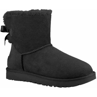 Ugg Australia Stivali Mini Bailey Bow Ii Black EU 38 Ugg Australia Stivali Mini Bailey Bow Ii Black EU 38