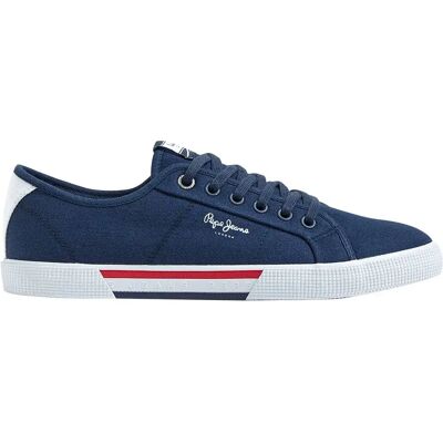 Pepe Jeans Sneaker Brady Men Basic Navy EU 40 Pepe Jeans Sneaker Brady Men Basic Navy EU 40
