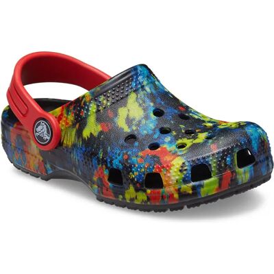 Crocs Zoccoli Classic Tie Dye Graphic Turq Tonic / Multi EU 20-21 Crocs Zoccoli Classic Tie Dye Graphic Turq Tonic / Multi EU 20-21