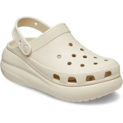 Crocs Zoccoli Classic Crush Bone EU 36-37 Crocs Zoccoli Classic Crush Bone EU 36-37